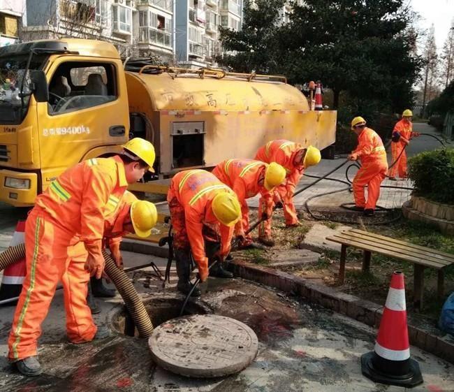 上犹市政管道清淤